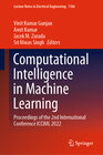 Buchcover Computational Intelligence in Machine Learning