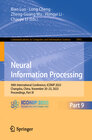 Buchcover Neural Information Processing