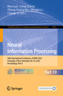 Buchcover Neural Information Processing