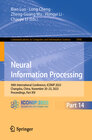 Buchcover Neural Information Processing