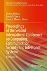 Buchcover Proceedings of the Second International Conference on Computing, Communication, Security and Intelligent Systems