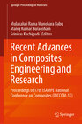 Buchcover Recent Advances in Composites Engineering and Research