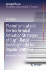 Buchcover Photochemical and Electrochemical Activation Strategies of C(sp3)-Based Building Blocks for Organic Synthesis
