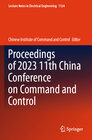Buchcover Proceedings of 2023 11th China Conference on Command and Control