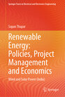 Buchcover Renewable Energy: Policies, Project Management and Economics