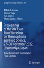Buchcover Proceedings of the 9th Asian Joint Workshop on Thermophysics and Fluid Science, 27–30 November 2022, Utsunomiya, Japan