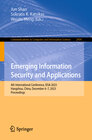 Buchcover Emerging Information Security and Applications