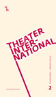 Buchcover Theater International 2