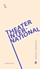 Buchcover Theater international 4