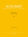 Buchcover Magnificat C-Dur D 486. Partitur, Urtextausgabe. BÄRENREITER URTEXT