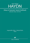 Buchcover Missa in honorem Sancti Gotthardi (Klavierauszug)