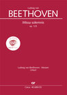 Buchcover Missa solemnis (Klavierauszug)