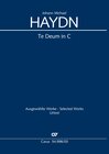 Buchcover Te Deum in C (Klavierauszug)