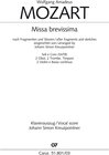 Buchcover Missa brevissima (Klavierauszug)