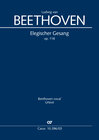 Buchcover Elegischer Gesang (Klavierauszug)