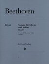 Buchcover Ludwig van Beethoven - Violinsonaten, Band II