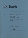Buchcover Johann Sebastian Bach - Chromatische Fantasie und Fuge d-moll BWV 903 und 903a