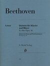 Buchcover Ludwig van Beethoven - Quintett Es-dur op. 16 für Klavier, Oboe, Klarinette, Horn und Fagott