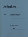 Buchcover Franz Schubert - Moments musicaux op. 94 D 780