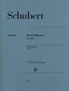 Buchcover Franz Schubert - 2 Scherzi B-dur und Des-dur D 593