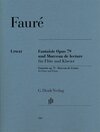 Buchcover Gabriel Fauré - Fantaisie op. 79 und Morceau de lecture für Flöte und Klavier