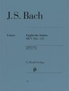 Buchcover Johann Sebastian Bach - Englische Suiten BWV 806-811