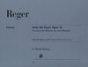 Buchcover Max Reger - Suite e-moll für Orgel op. 16 vom Komponisten übertragen für Klavier zu vier Händen (Erstausgabe)