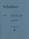 Buchcover Franz Schubert - Klaviersonate a-moll op. post. 164 D 537