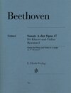 Buchcover Ludwig van Beethoven - Violinsonate A-dur op. 47 (Kreutzer-Sonate)
