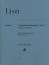 Buchcover Franz Liszt - Ungarische Rhapsodie Nr. 15 (Rákóczi-Marsch)