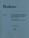 Buchcover Johannes Brahms - Horntrio Es-dur op. 40
