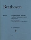 Buchcover Ludwig van Beethoven - Klavierkonzert op. 61a nach dem Violinkonzert op. 61