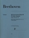 Buchcover Ludwig van Beethoven - Klaviersonaten, Band II, op. 26–54, Perahia-Ausgabe