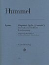 Buchcover Johann Nepomuk Hummel - Potpourri (Fantasie) op. 94 für Viola und Orchester