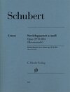 Buchcover Franz Schubert - Streichquartett a-moll op. 29 D 804 (Rosamunde)