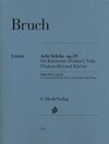 Buchcover Max Bruch - Acht Stücke op. 83 für Klarinette (Violine), Viola (Violoncello) und Klavier