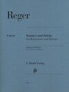 Buchcover Max Reger - Sonaten und Stücke für Klarinette und Klavier