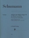 Buchcover Robert Schumann - Adagio und Allegro op. 70 für Klavier und Horn