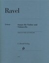 Buchcover Maurice Ravel - Sonate für Violine und Violoncello