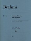 Buchcover Johannes Brahms - Sonaten, Scherzo und Balladen