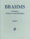 Buchcover Johannes Brahms - Sonaten, Scherzo und Balladen