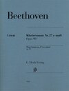 Buchcover Ludwig van Beethoven - Klaviersonate Nr. 27 e-moll op. 90