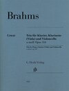 Buchcover Johannes Brahms - Klarinettentrio a-moll op. 114 für Klavier, Klarinette (Viola) und Violoncello