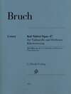 Buchcover Max Bruch - Kol Nidrei op. 47 für Violoncello und Orchester