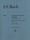 Buchcover Johann Sebastian Bach - Chromatische Fantasie und Fuge d-moll BWV 903 und 903a