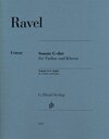 Buchcover Maurice Ravel - Violinsonate G-Dur