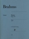 Buchcover Johannes Brahms - Walzer op. 39