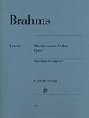 Buchcover Johannes Brahms - Klaviersonate C-dur op. 1