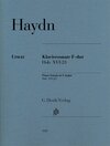 Buchcover Joseph Haydn - Klaviersonate F-dur Hob. XVI:23