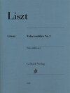 Buchcover Franz Liszt - Valse oubliée Nr. 1